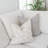 Blue Sofa Pillow Set, Blue and Cream Pillow Covers