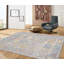 Oushak Hand Knotted Wool Oriental Area Rug in Grey / Grey