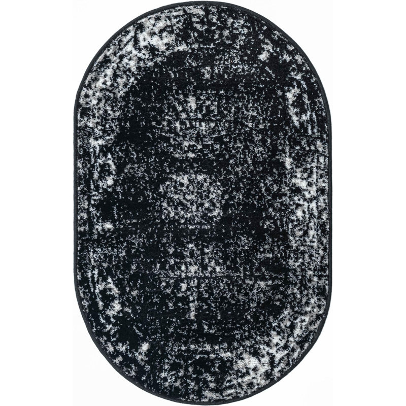 Anneliesse Oriental Indoor Rug, Oval 2' x 3'1"