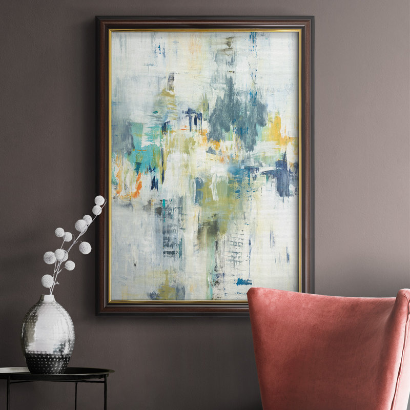 " Just Relax ", 20" H x 16" W x 2.5" D, Brown Framed