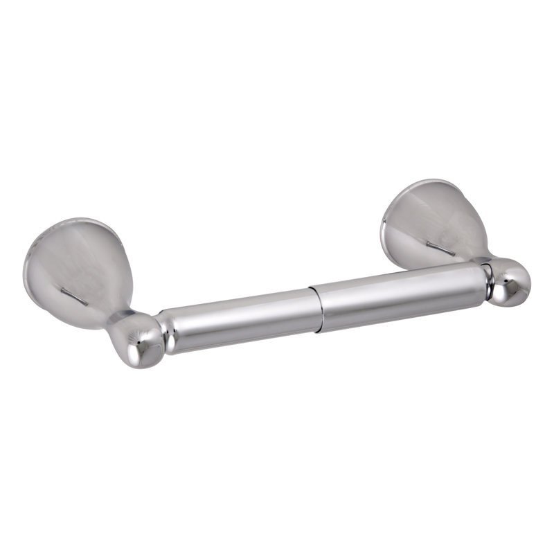 Ames Wall Mount Toilet Paper Holder, Polished Chrome