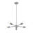 5 - Light Steel Dimmable Sputnik Sphere Chandelier-967752413