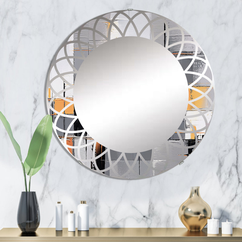 Miroir mural Zenayah, 32 po x 32 po