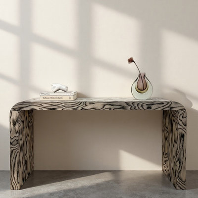 Mid-century Modern Entry Console Table