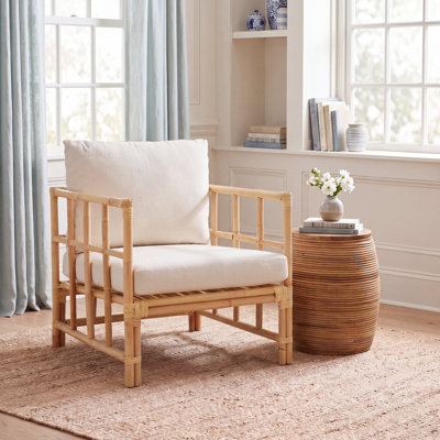Chaise d'appoint Cleatis avec coussin