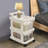 2-Layer Drawer Storage Cart