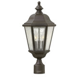 Edgewater 3-Light 21.25" Post Light