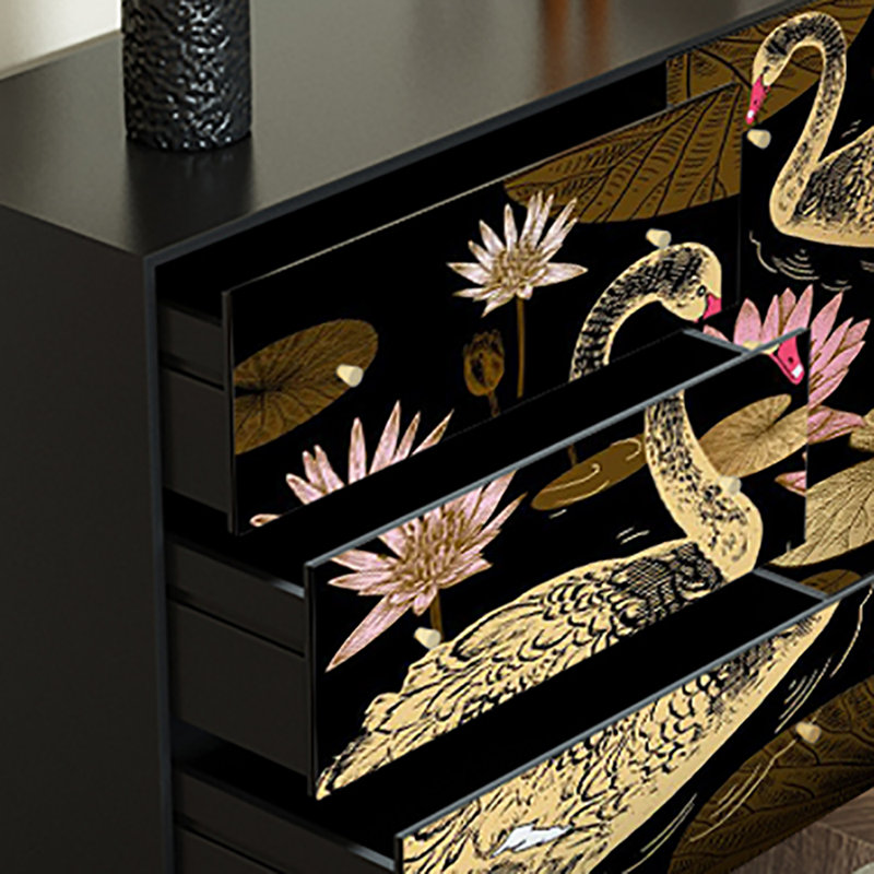 53.1in Six-drawer Sideboard Cabinet