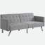 Canapé-lit Canapé-lit convertible gris clair pliable