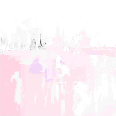 Rosé et blanc abstrait