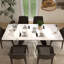 Table de salle à manger en marbre pour la cuisine-366043388