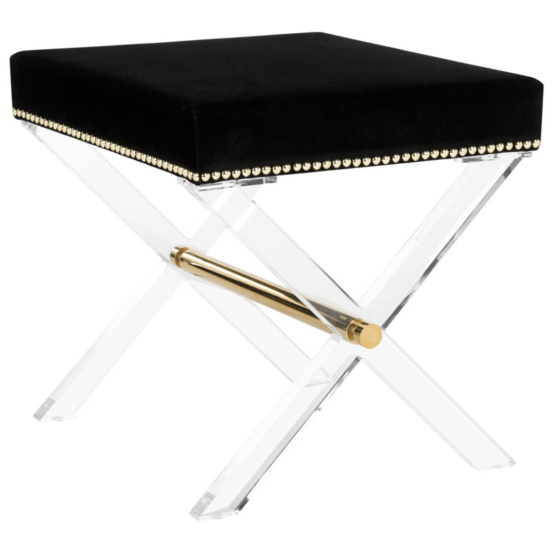 Jezebel Acrylic Accent Stool