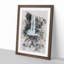 Path to a Waterfall in Iceland - Picture Frame Graphic Art-62809761-62809757