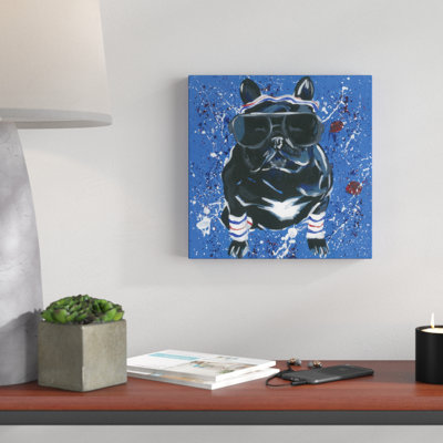 «Dapper Animal III», peinture sur toile