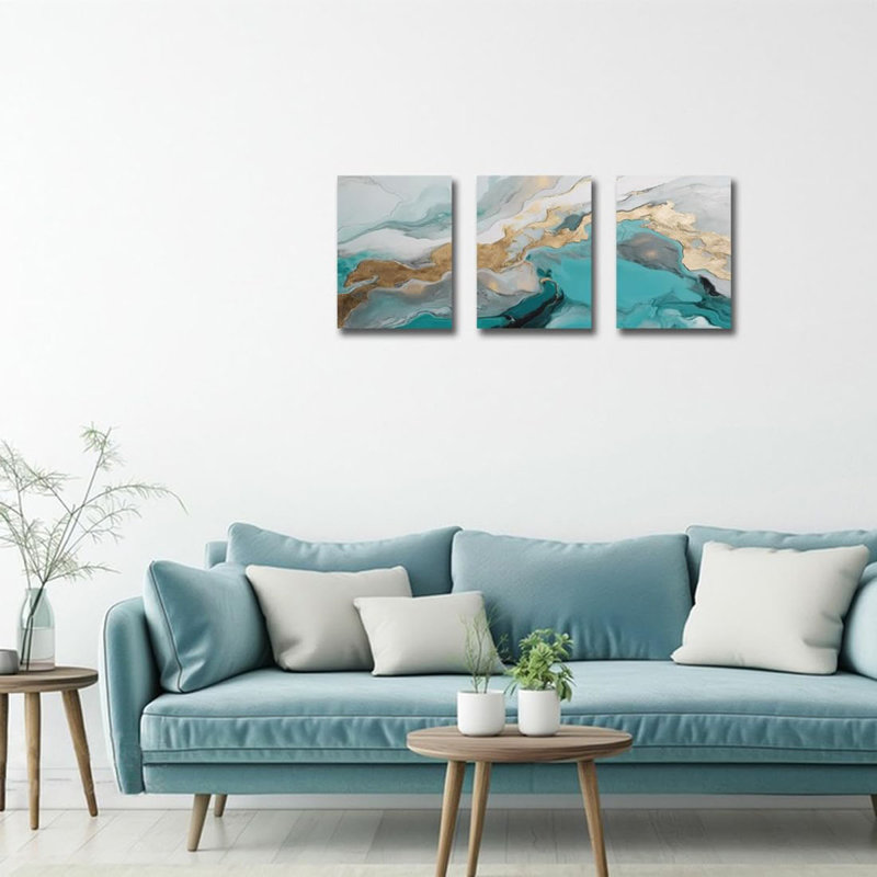 3 Piece Wrapped Canvas Print