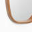 Brindell Solid Wood Frame Rectangle Mirror