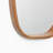Brindell Solid Wood Rectangle Wall Mirror