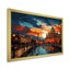 Popart Rome Cityscape, reproduction d'art sur toile-779849940-779612988