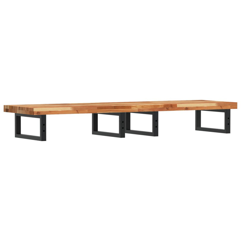 160cm Bathroom Vanity Top, Dark Brown/Black