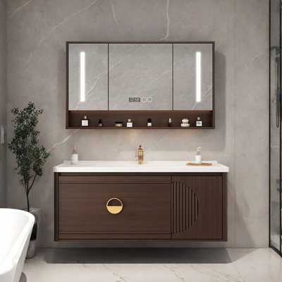 Armoire de salle de bain moderne et luxueuse