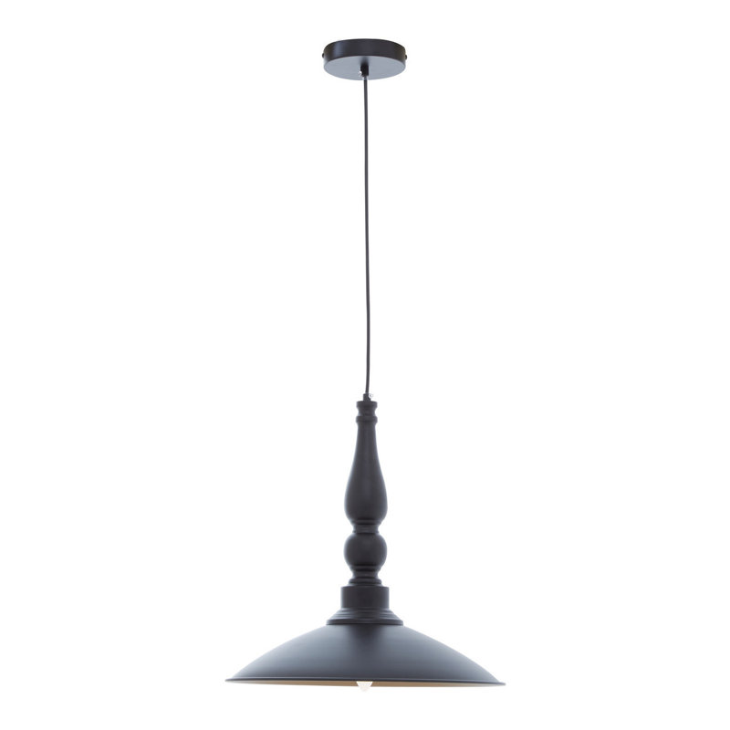 Whitlock 1 - Light Black Single Pendant