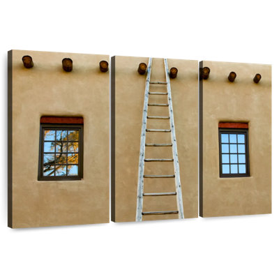 Adobe House Staircase