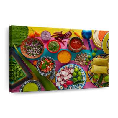 Saveurs mexicaines sur toile