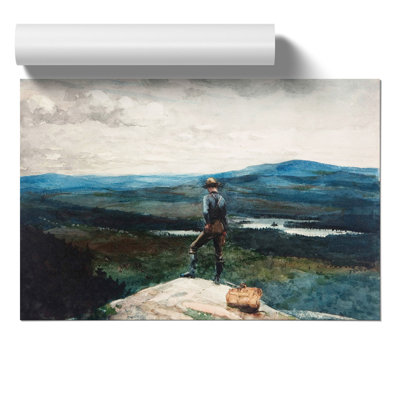 The Ranger Adirondacks by Winslow Homer - Unframed Painting