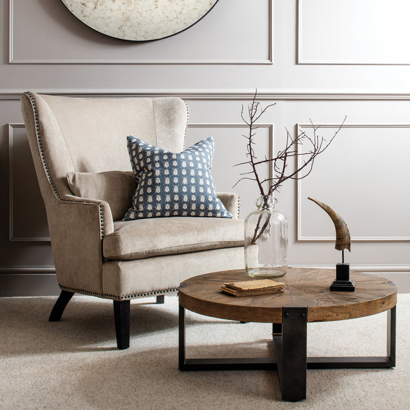 Argelis Upholstered Wingback Chair