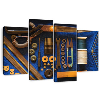 Antique Sewing Set