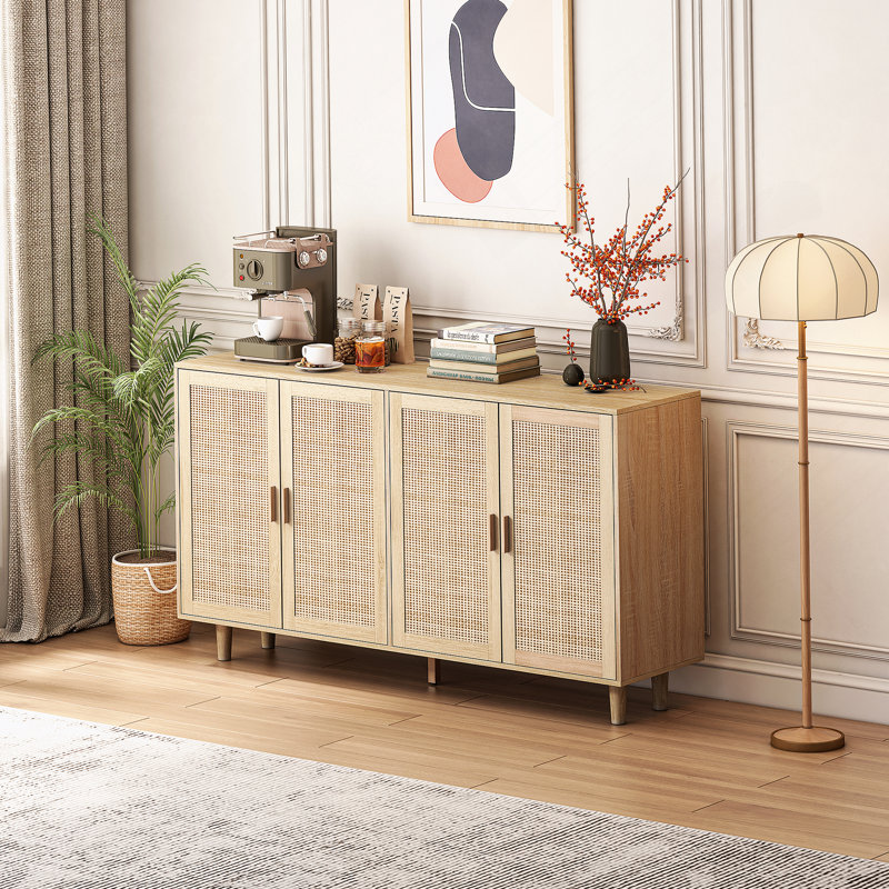 Armoire de rangement 62,6 po, Naturel