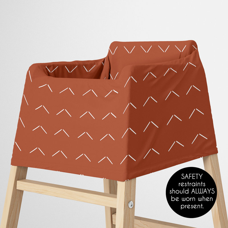 Housse pour siège d'auto et housse d'allaitement Diamond Tuft Orange par Sweet Jojo Designs