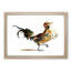 A Rooster by Johan Teyler - Single Picture Frame Painting-55450920-55450921