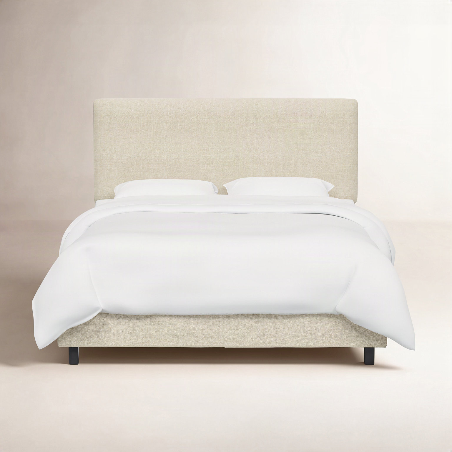 Atoll Upholstered Bed, Milsap Canvas Sustain® Tweed, Queen