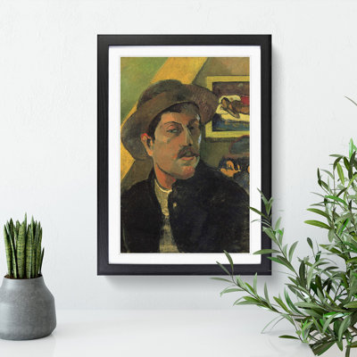 Self Portrait by Paul Gauguin - Picture Frame Painting