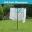 Plastic Rotary / Umbrella Clothesline-69311443