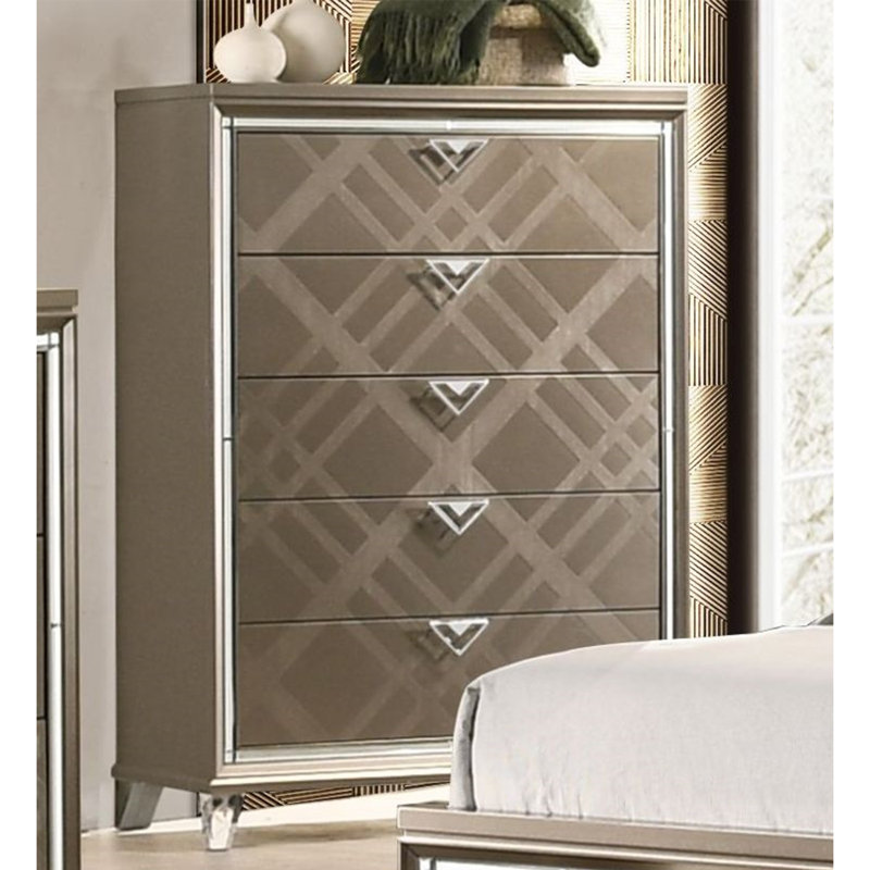 Commode 5 tiroirs l 39 po