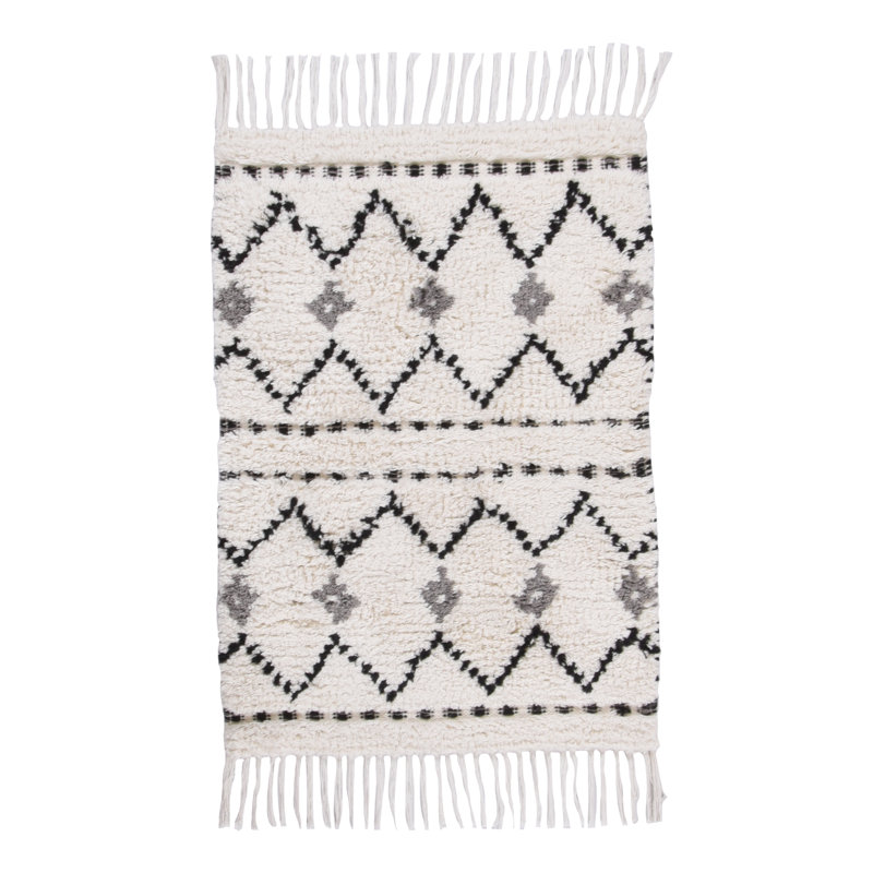 Ethno Non-Slip Bath Rug, 70cm W x 160cm L