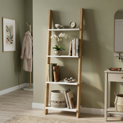 Eliana 4-Tier Ladder Bookcase