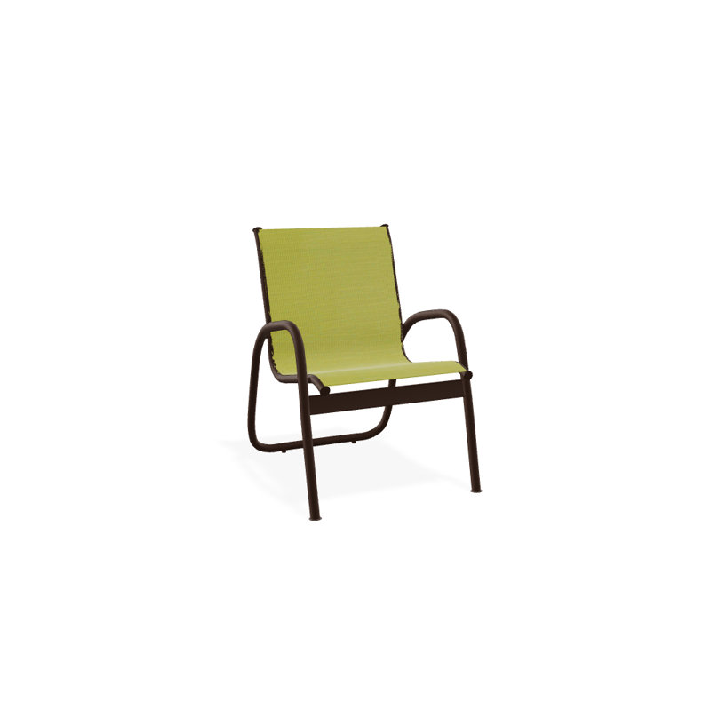 Fauteuil de patio Gardenella, Lime 38D Sunbrella®, Kona texturé