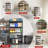 Lundys 71" H x 35.5" W x 16" D 5-Tier Adjustable Metal MDF Storage Rack Shelves Boltless Shelving-32673315