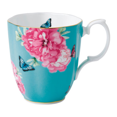Royal Albert, Miranda Kerr Friendship - Fine Bone China Mug, Vintage Turquoise