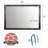 Munashe Wood Flat Wall Mirror