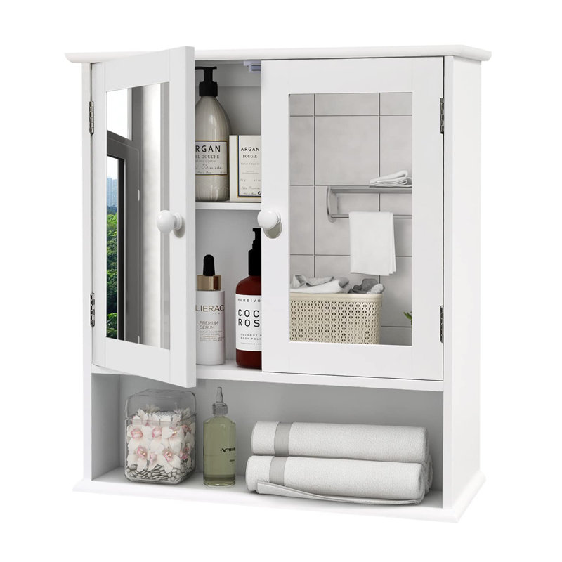 Tiare Bathroom Cabinet, White