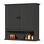Armoire de salle de bain murale blanche-635179672