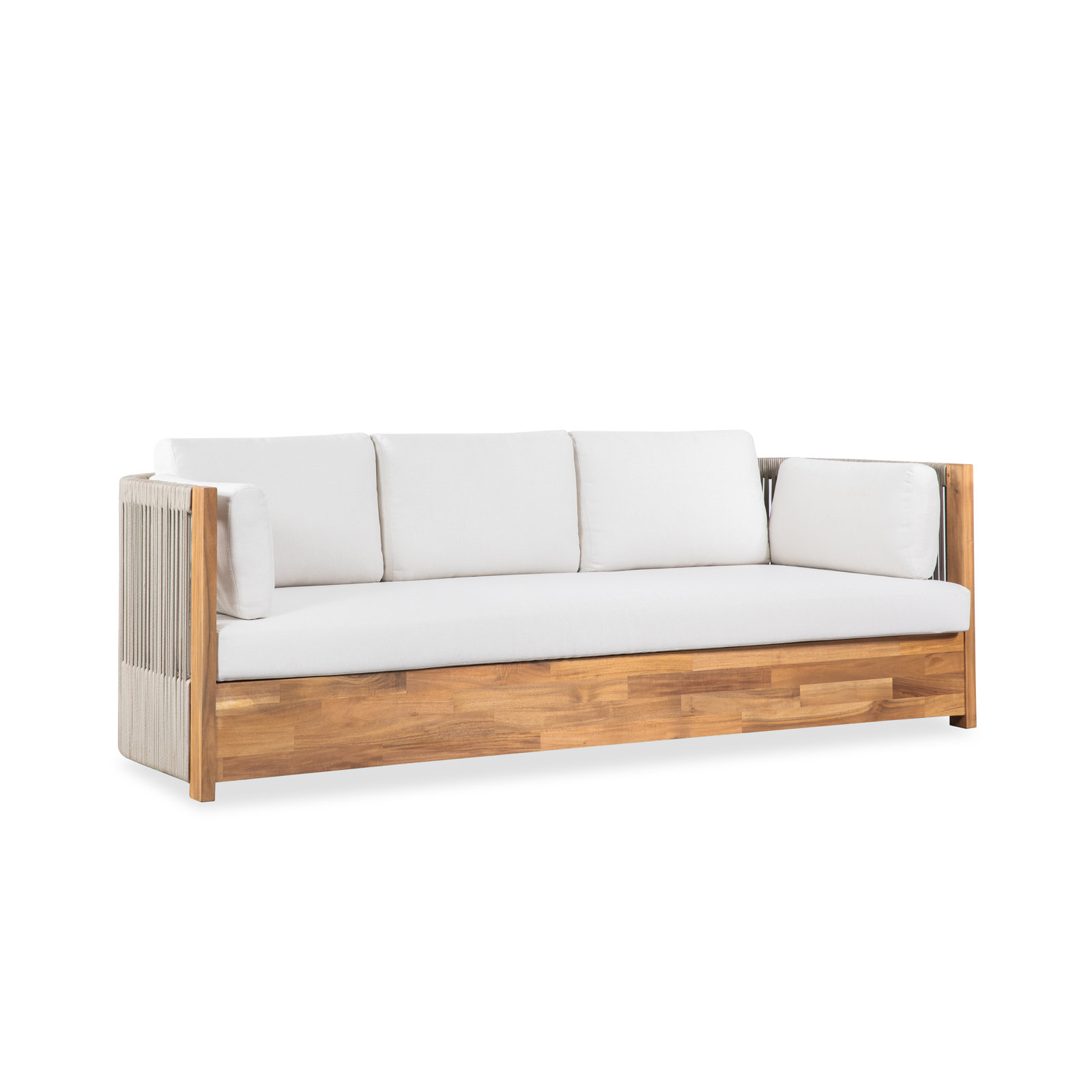 Layton 84" Acacia Patio Sofa