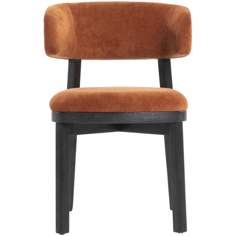 Pacey Upholstered Dining Chair, Orange