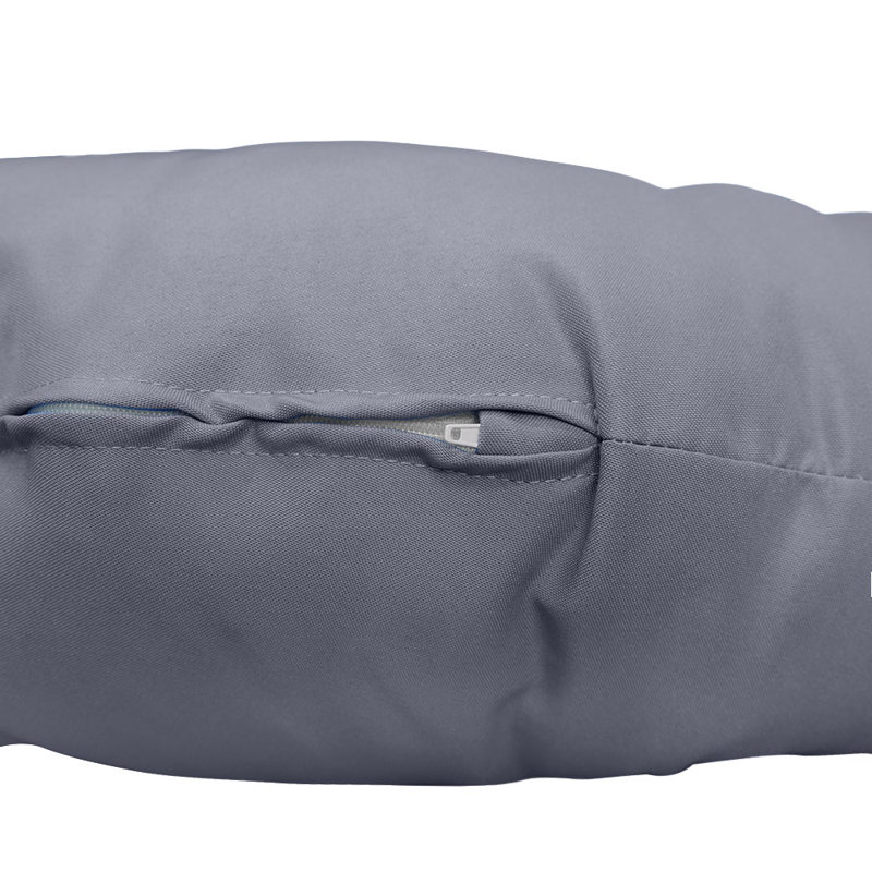 Outdoor 6'' Seat Cushion, 48" W x 48" D, Gray