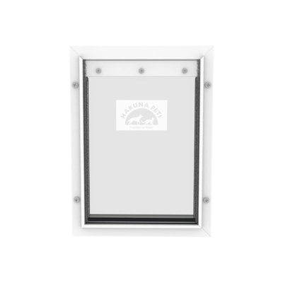 Metal Door Mounted Pet Door