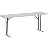 Noah Rectangular Plastic Folding Training and Event Table